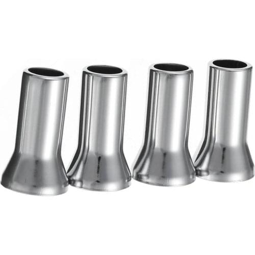 4PCS/Lot Chrome Alloy Plastic Caps Universal Silver Wheel Tyre Valve Caps Stem Dust Cover Airtight Cover
