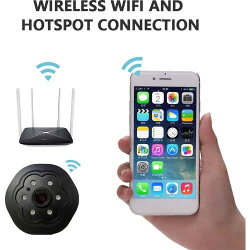 WiFi HD IP Camera Security Night Vision Wireless Remote Automatic White Balance Automatic Gain Backlight Monitor Phone App