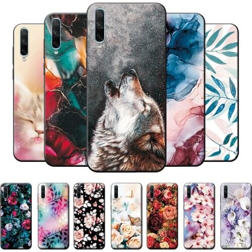 6.3" For Huawei Honor 30i Case Bumper Soft TPU Silicone Cover For Huawei Honor 30i Cases Scenery Back Cover Protective Case