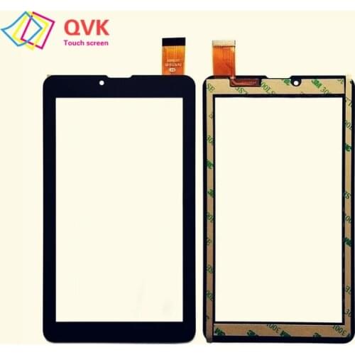 Black 7 inch for Tesla L7.1 3G TTL713G Capacitive touch screen panel repair replacement spare parts