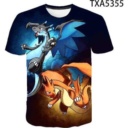 Cartoon Anime 3D Print T Shirt Game Casual Men Women Children Cotton Cool Fashion Short Sleeve Boy Girl Kids Streetwear Tops Tee