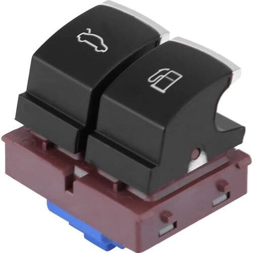 Chrome Fuel Tank Trunk Release Button Switch For-Passat B6 Jetta MK6 EOS CC 35D959903 3C0959903B
