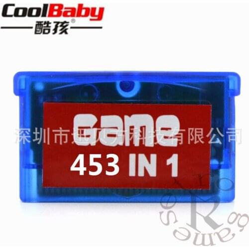 453in1 369in1 for GBA games card Compact for Video Game Console game card Advance Game Card