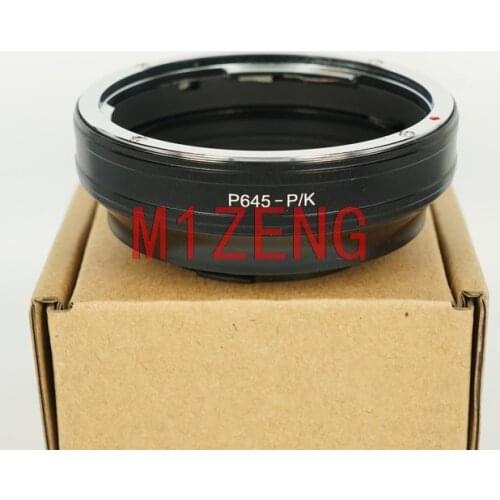 Adapter Ring with stand for pentax 645 pk645 Lens To pentax pk mount K10D K20D K200D K-5 K-7 K-M K-R K-X camera