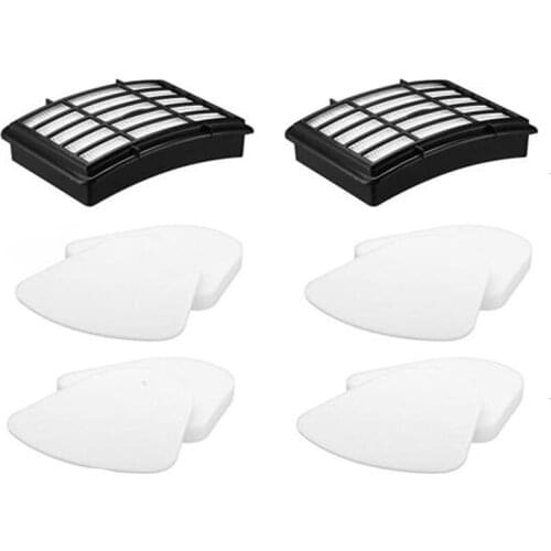 Vacuum Filter Replacement Set Compatible For Shark Navigator Lift-Away NV350, NV351, NV352, NV355,NV356E,NV357,NV360
