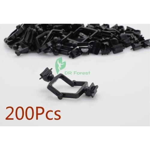 New 200Pcs Dental Lab Plastic Disposable Articulator Ceramco Articulator Black