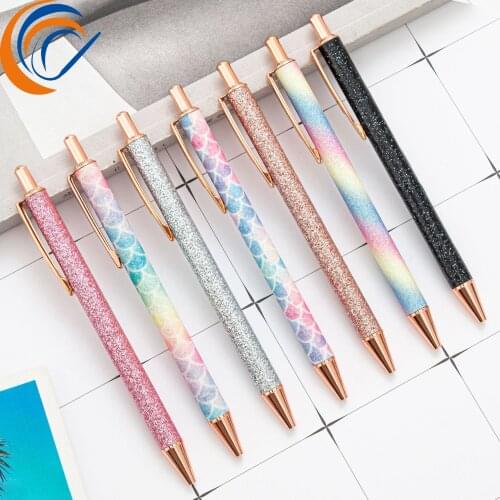 Wholesale Metal Click Ballpoint Pen 23 Pcs Per Set Gift Ballpoint Pen Female Wedding Gift Wholesale Factory