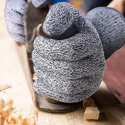 Anti Cut Gloves Level 5 Protection Golve Wearable Durable High Performance Outdoor Winter Warm Sawyer Protective Gloves Tool