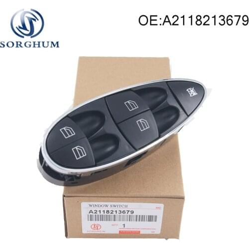 Front Left Electric Power Master Window Switch A2118213679 For Mercedes CLS550 CLS63 AMG CLS55