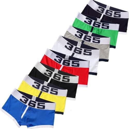 2021 New 8Pcs Men Panties Fashion Mens Shorts Cotton Boxer Winter Male Breathable man Underwear Comfortable Soft Underpants