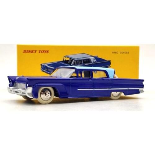 1/43 DeAgostini Dinky Toys 532 24p For L~coln Premiere Blue Diecast Models Auto Car Gift Collection