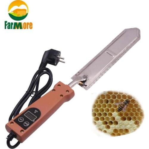 1 pcs Bee Electric Cutting Honey Knife Temperature Control 140-160 Degrees Celsius 220V EU Plug Beekeeping Supplies