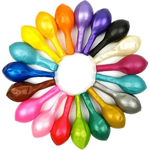 20Pcs 12inch Pearlescent Latex Helium Balloons Wedding Birthday Baby Shower Party Decoration Balloon