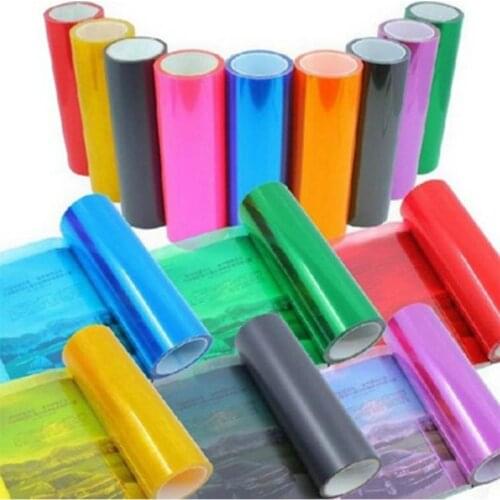 30x60cm Car Tint Fashion Headlight Taillight Fog Light Vinyl Smoke Film Sheet Sticker Cover Car Styling For All Cars