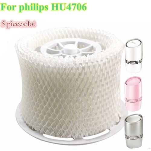 5pcs/lot Free shipping Original OEM HU4706 humidifier filters Filter bacteria and scale for Philips HU4706 Humidifier Parts