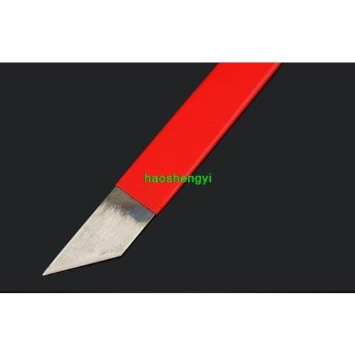 Diagonal shovel leather knife, leather cutting knife, leather cutting high-speed steel shovel knife