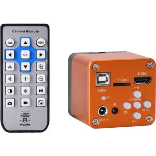 HAYEAR Full HD 34MP 2K 1080P HDMI USB Industrial Electronic Digital Video Microscope Camera for Phone CPU PCB Repair Magnifier