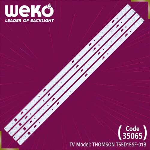 TV LED BAR- TD55L42A-V01 - DSBJ-HS 6S1P - 58.4 CM 6 LEDS TOTAL 4 PCS