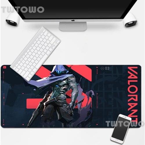 Boy Gift Pad Omen Valorant Mouse Mat Soft Lovely Gamer Cartoon Art Mice Pad Office Decoration Desktop Mouse Pad Keyboard Pad
