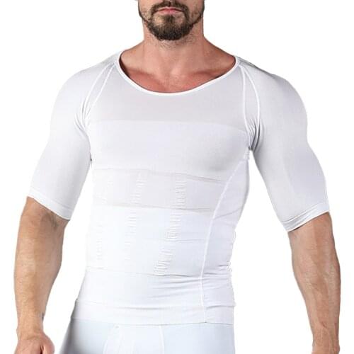 Dropshipping Slimming Men Slimming Vest Body Shaper Neoprene Abdomen Fat Burning Shaperwear Sweat Corset Fitness corset tight