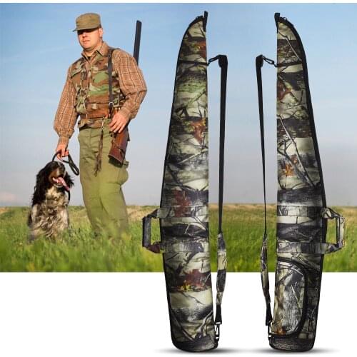 130CM Tactical Gun Bag Case 1200D Military Rifle Bag Outdoor Camouflage Concealed Hunting Accessories Shot Gun Carry Holsters