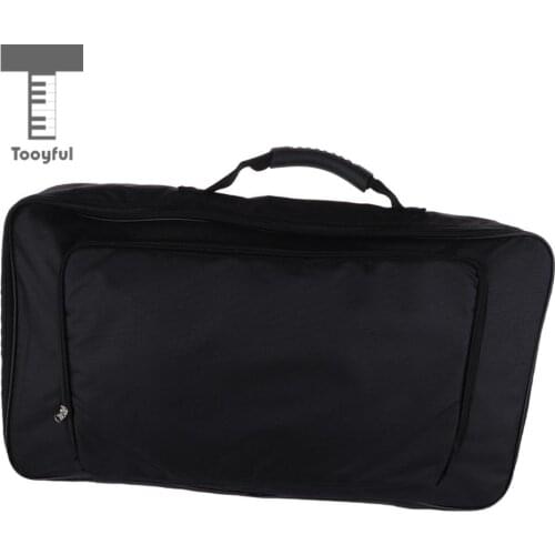 Tooyful Portable Big Storage Case Electric Guitar Effect Pedal Board Bag for Guitar Parts