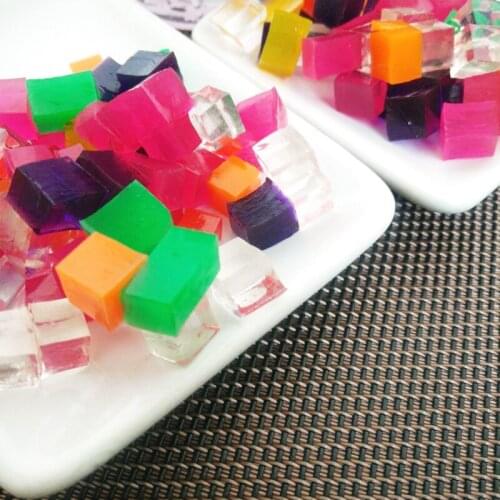 200g 3d 5x5x5 square Crystal Soil Water Beads Hydrogel Balls Orbiz Growing Gel Ball Big Decorative Flower Wedding Home Decor