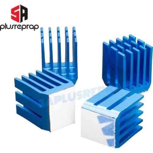3D Printer Parts Stepper Motor Driver Heatsink Cooling Heatsink Compatible with TMC2100 DRV8825 A4988