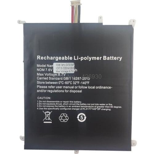HW-34154184 34154184P Laptop Battery For Chuwi For Aerobook CWI510 G139 CWI547 7.6V 5000mAh 38WH new