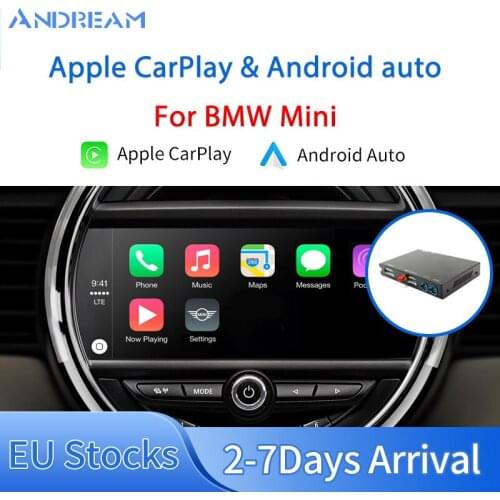 Wireless CarPlay Android Auto for Mini R55 R56 R57 R58 R59 R60 R61 F54 F55 Clubman Countryman Hardtop Cooper John/ Works