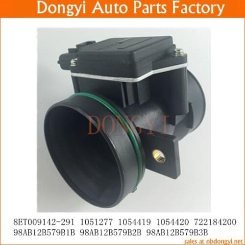 Mass Air Flow Sensor OE No. 8ET009142-291 1051277 1054419 1054420 98AB12B579B1B 98AB12B579B2B 98AB12B579B3B 722184200