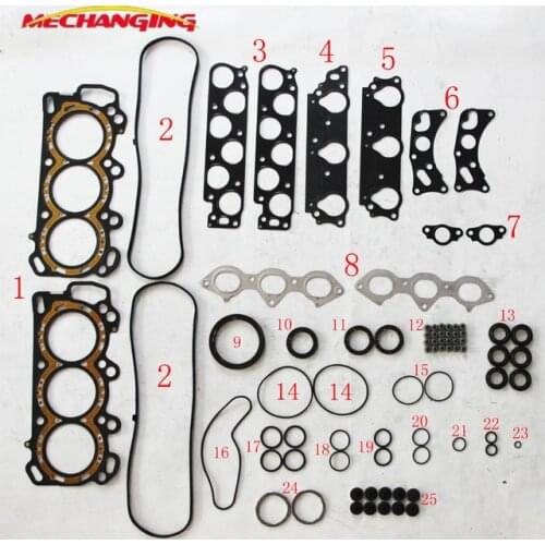 FOR HONDA ACCORD VI Coupe 3.0 J30A1 Engine Parts Gasket Engine Full Set Engine Gasket Engine Rebuilding Kits Ajusa 50181000