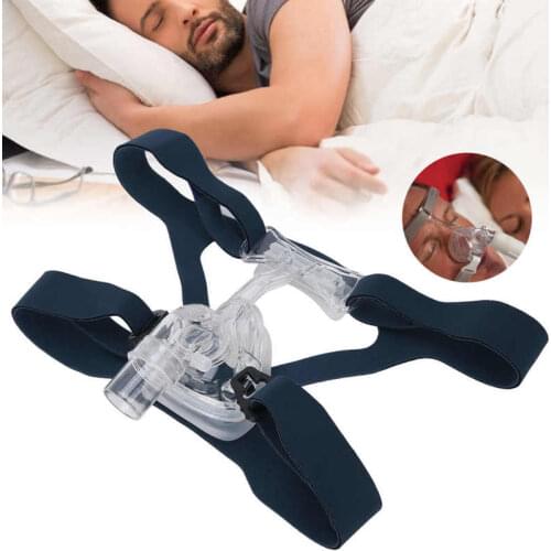 Breathing Machine Anti‑allergic Nose Shield Cover Adjustable Silicone Ventilator Face Shield Headband Fit for ResMed Braces