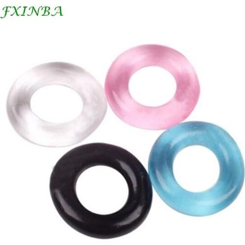 FXINBA 1/5/10pcs Delay Ejaculation Cock Ring Male Penis Erection Extender Erotic Penis Rings Sex Toys for Men Adult Sex Product