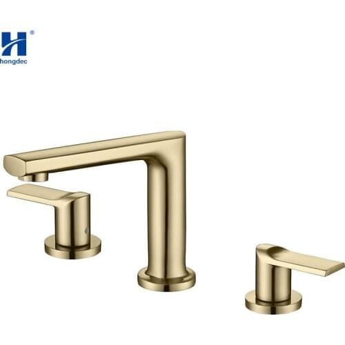 Золотые смесители для ванны HONGDEC China At AliExpress