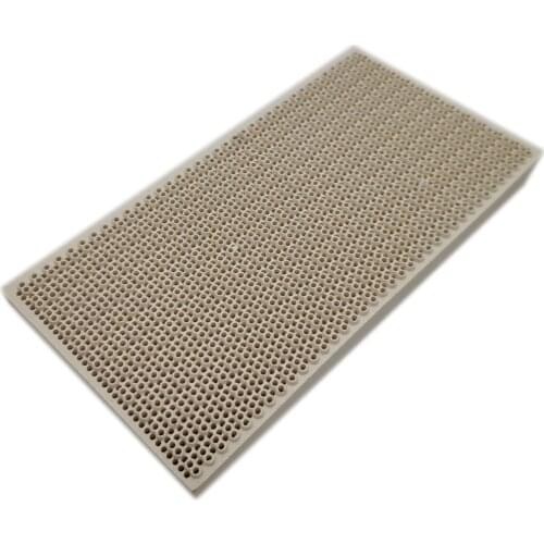 Earth star Room space heater honeycomb ceramic fire plate infrared heating appliance ceramic borad 145*75mm