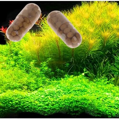 Root Fertilizer Condensed 40 Pcs/bag Aquatic Plant Water Aquarium Fish Tank Cylinder