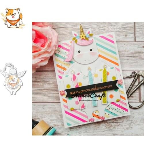 Unicorn Series Metal Cutting Dies Scrapbooking Stencil For DIY Paper Card Decorative Embossing Die Cut Craft Dies New 2019