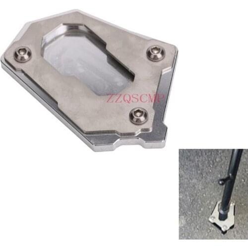 Motorcycle CNC Parking Side Kickstand Stand Extension Base Plate Parts For BMW R1200GS LC 2013-2016, R1200GS Adventure 2014-2016
