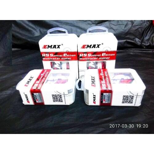 4pcs/lot Original Newest EMAX RS2306 2400KV 2550kv 2750KV Motor for FPV RACER Quadcopter Kvadrokopter RC Drone Aircraft