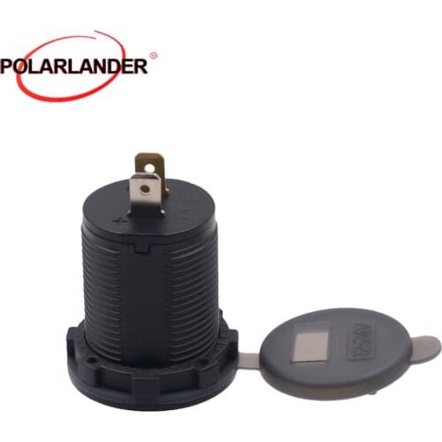 Voltage Meter ABS Motorcycle Voltmeter Flame Retardant for Car Motorcycle ATV RV SUV Boat Yacht 12V-24V