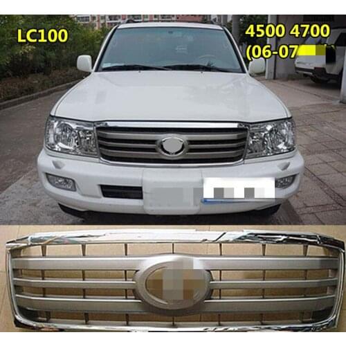 RQXR Front Bumper grill radiator grille for Toyota land cruiser LC100 FZJ100 UZJ100 4500 4700 2006-2007