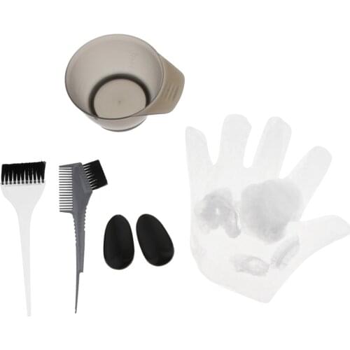 Professional Staining Set: Staining Tray with Measuring Scale, Staining Comb