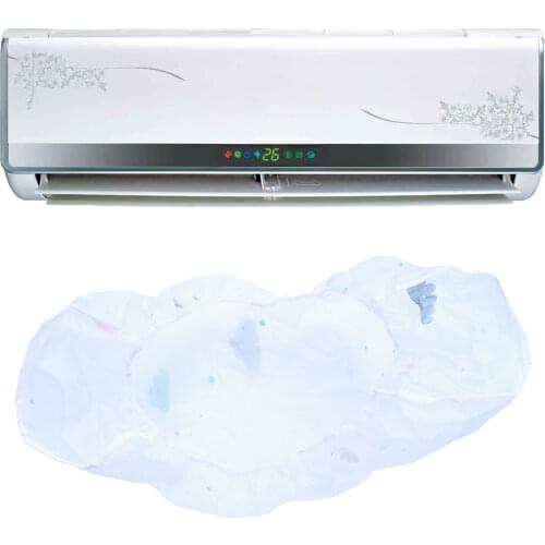 1pcs Air Conditioner Dust Cover Cloud Pattern Home Decoration Protective Simple Case Dustproof Cover