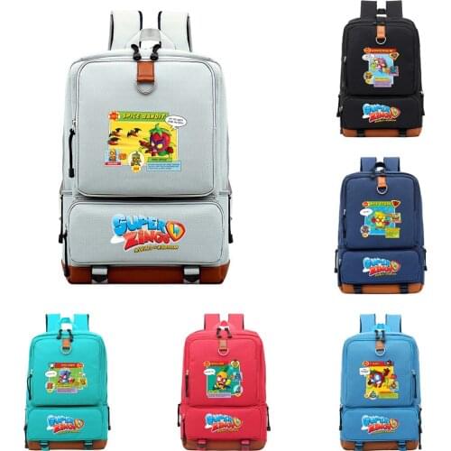 Super Zings Backpack Mochila Korean Backpacks Women Men Laptop Bagpack Fashion Bookbag Travel Bagpack School Bags