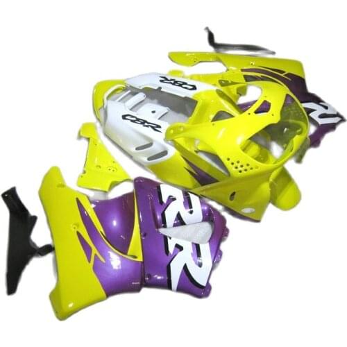 Brand New fairing kit for HONDA CBR900RR 893 1996 1997 Yellow Purple Fairings CBR893RR 96 97 XF71