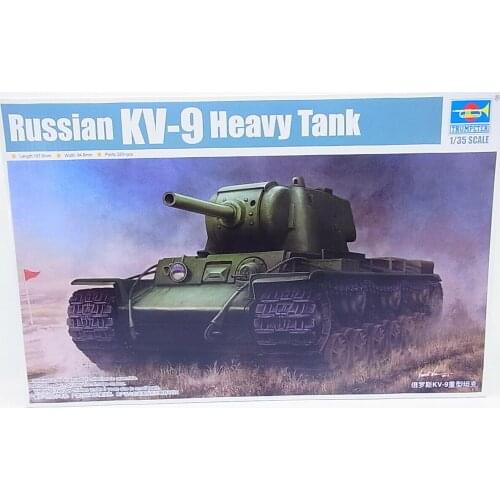 Trumpeter 09563 1/35 Russian KV-9 Heavy Tank Armor Plastic Assembly Model Kits