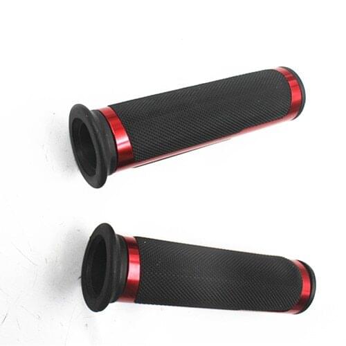 Universal 7/8" 22mm Hand grips Handlebar Motorcycle Sport Bike For Suzuki DR200SE DR250SL DR250S Honda Kawasaki Yamaha KTN Red
