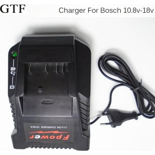 GTF Power Tool Li-ion Battery Charger For Bosch AL1820CV 10.8V-18V Power Tool BAT607 BAT609 BAT610 AL1860 BC630 Accmulators Cell