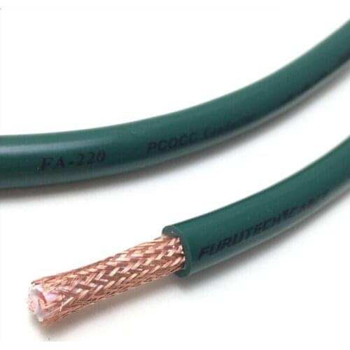 Alpha Series FA-220 OCC Rca Audio Cable Bulk Rca Cable for DIY Amplifier CD Player Home Theater